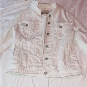 denim button up jacket